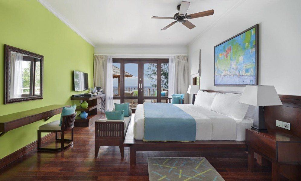 Przykładowe wnętrze willi w Hilton Seychelles Northolme